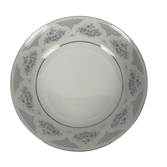 Silverie Sapphire Coupe Soup Bowl 7 5/8" Discontinued Fine China Crafted China - Picture 1 of 4